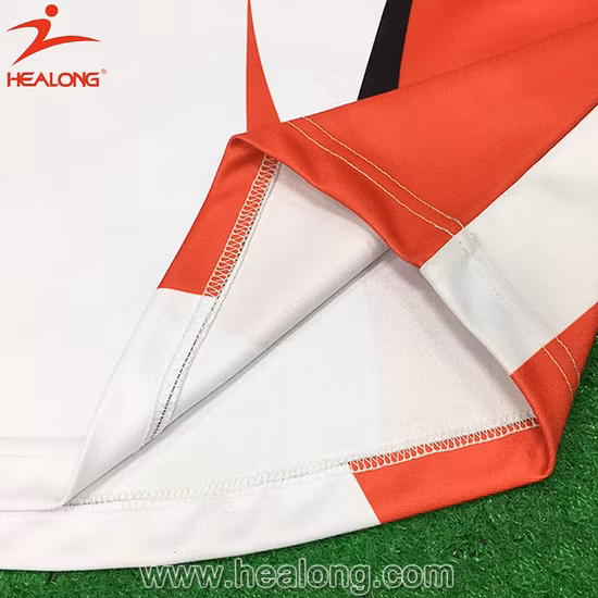 Maglia da rugby a sublimazione uniforme Healong Afl Maglia da rugby resistente