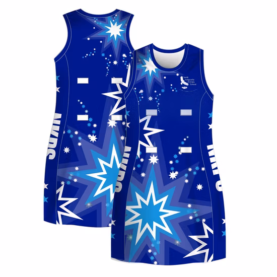 Nessun MOQ OEM Sublimazione su misura Netball A Line Abiti sexy